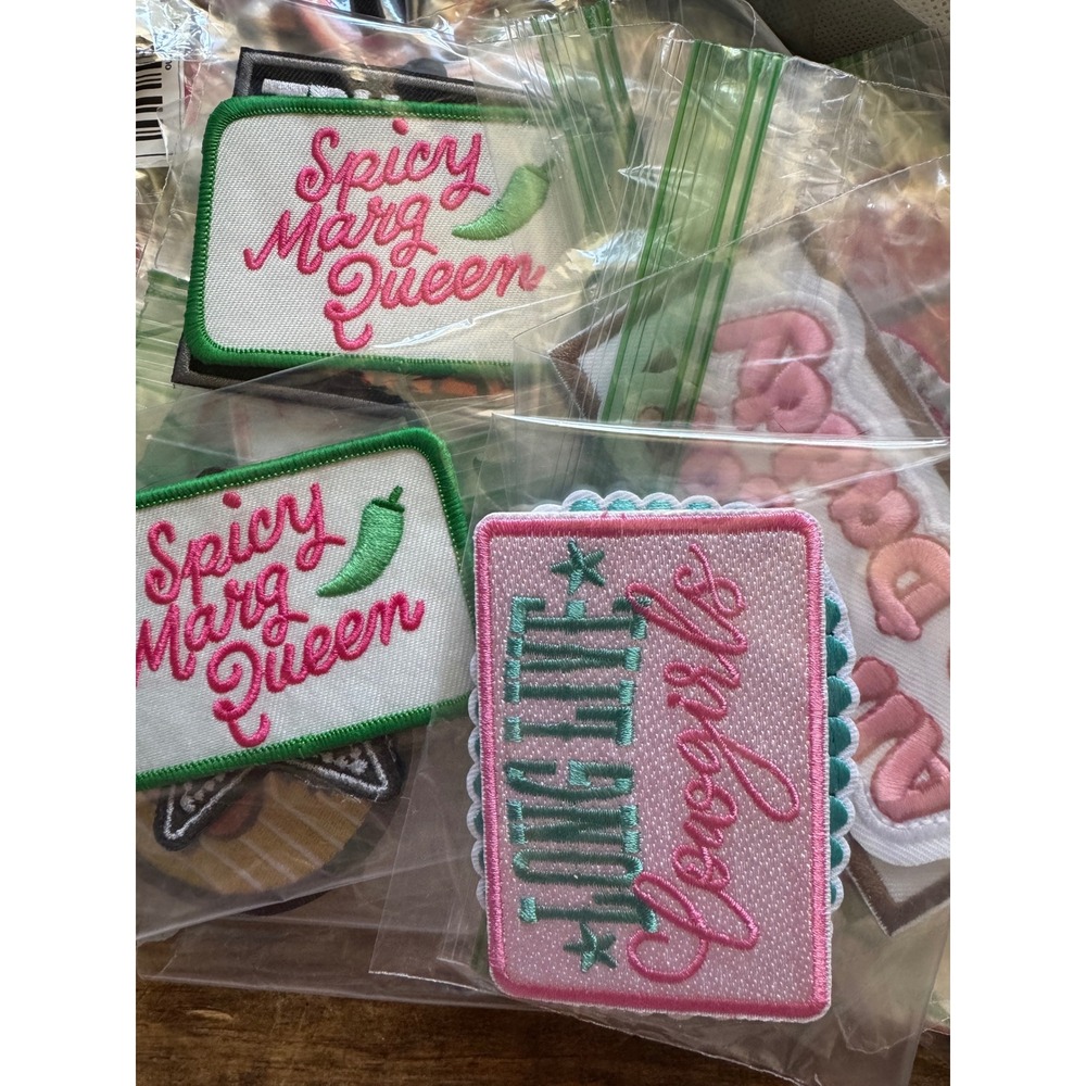 10 Mystery Embroidered Patch Bundle  Multicolor‎ New